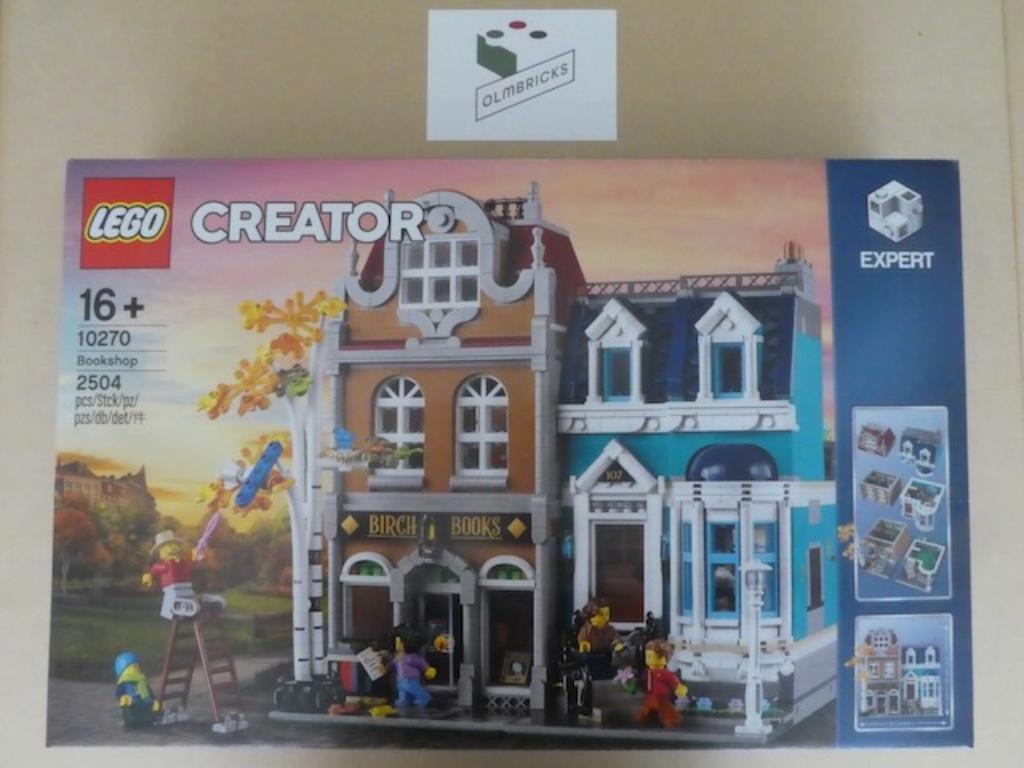 LEGO Creator Expert 10270 Bookshop, Lego, Hello@support.lego.com, DK-7190, Lego