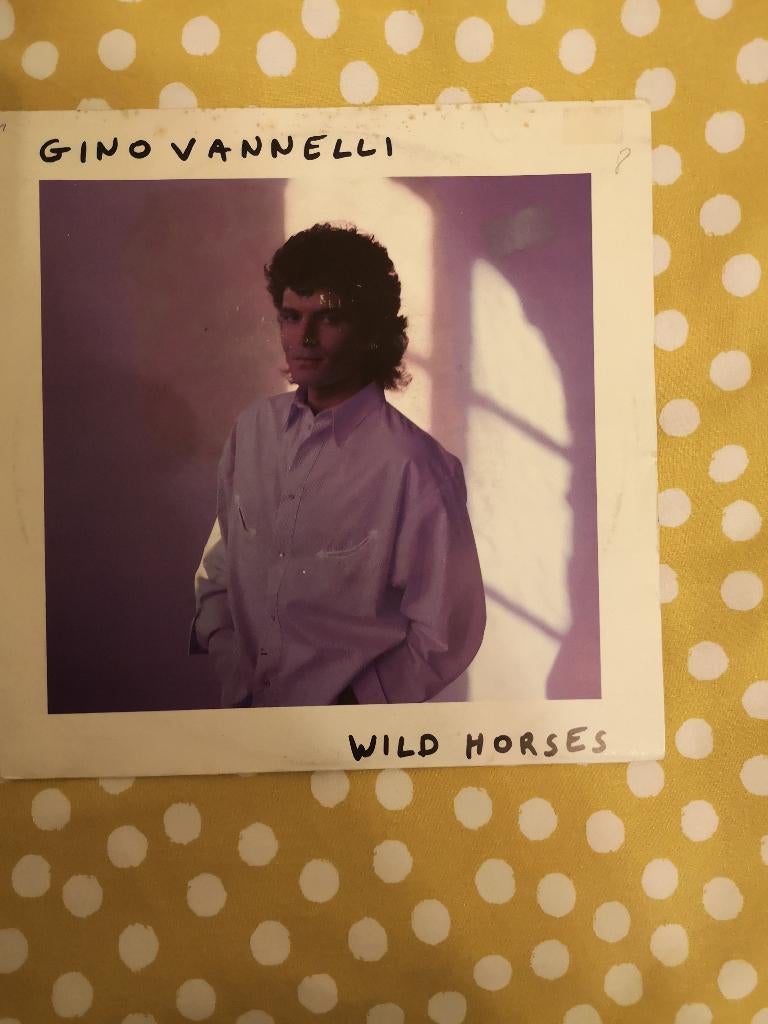 singel GINO VANNELLI wild horses(BPOST GRATIS), Ophalen of Verzenden, Gebruikt