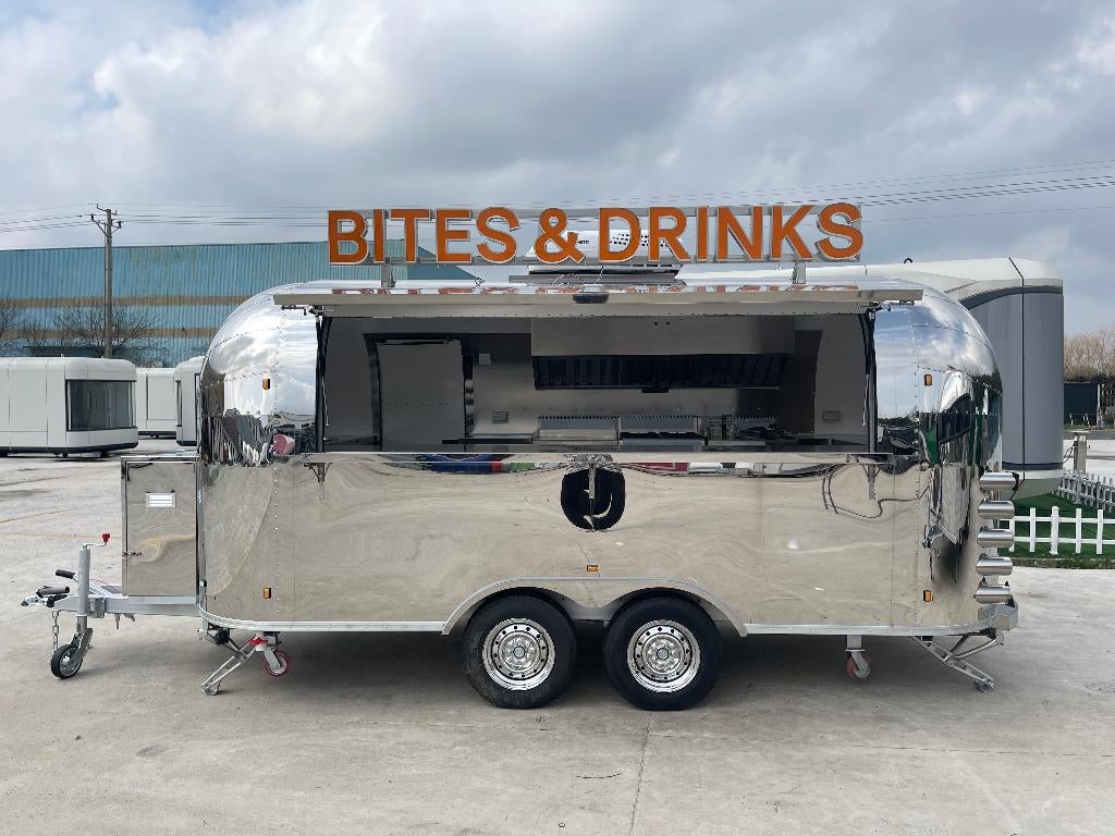 Remorque Food Truck food trailer Airstream 6.8M, Zakelijke goederen, Horeca | Food, Ophalen of Verzenden