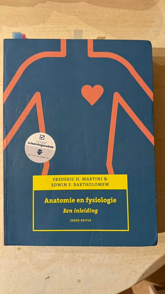 anatomie en fysiologie: een inleiding, Boeken, Ophalen, Zo goed als nieuw