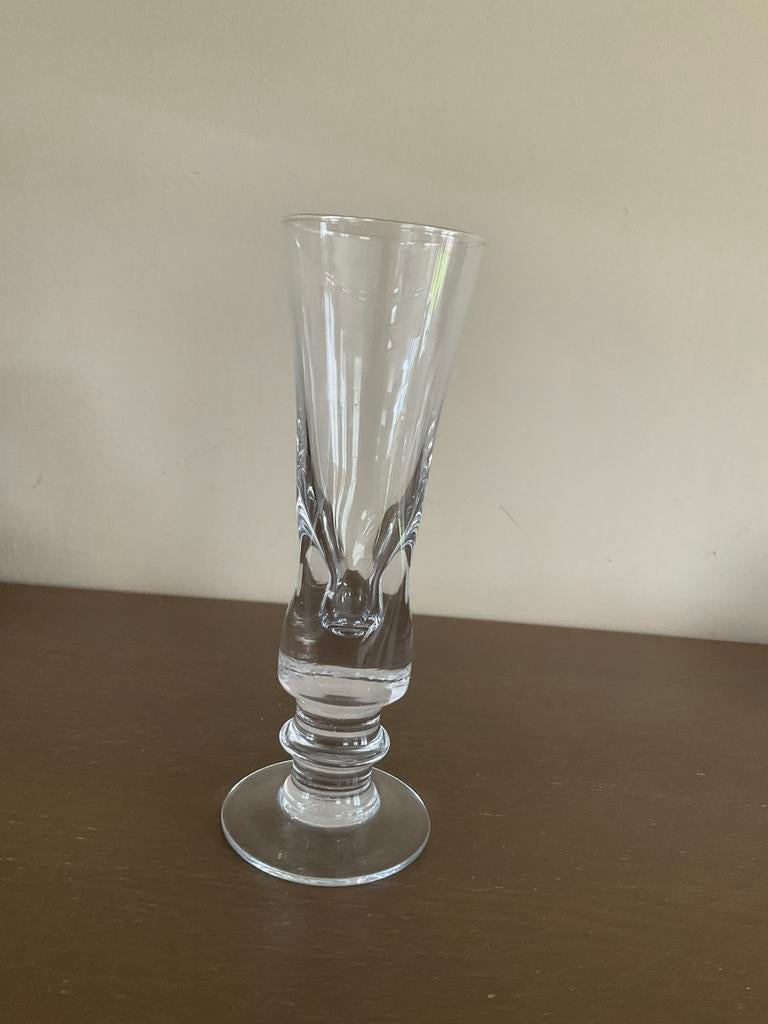 6 grote cocktailglazen  23cm hoog, uniek!, Ophalen, Zo goed als nieuw