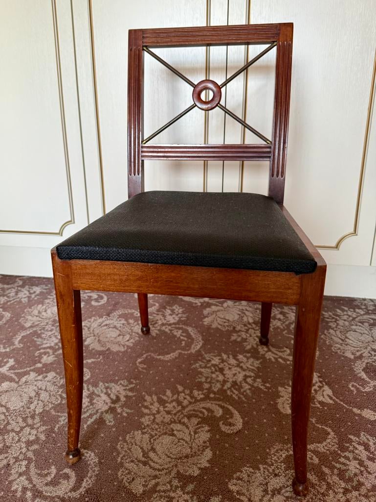 Art deco stoel, Ophalen