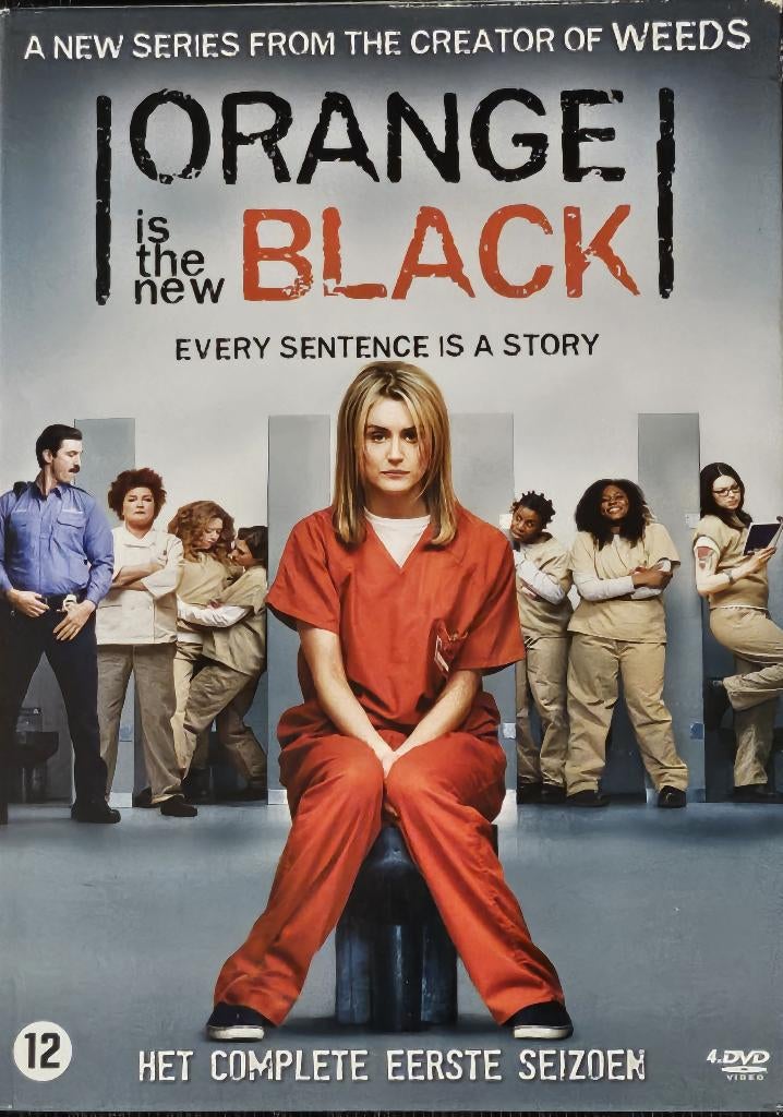 Orange is the New Black Seizoen 1, Cd's en Dvd's, Ophalen of Verzenden, Zo goed als nieuw