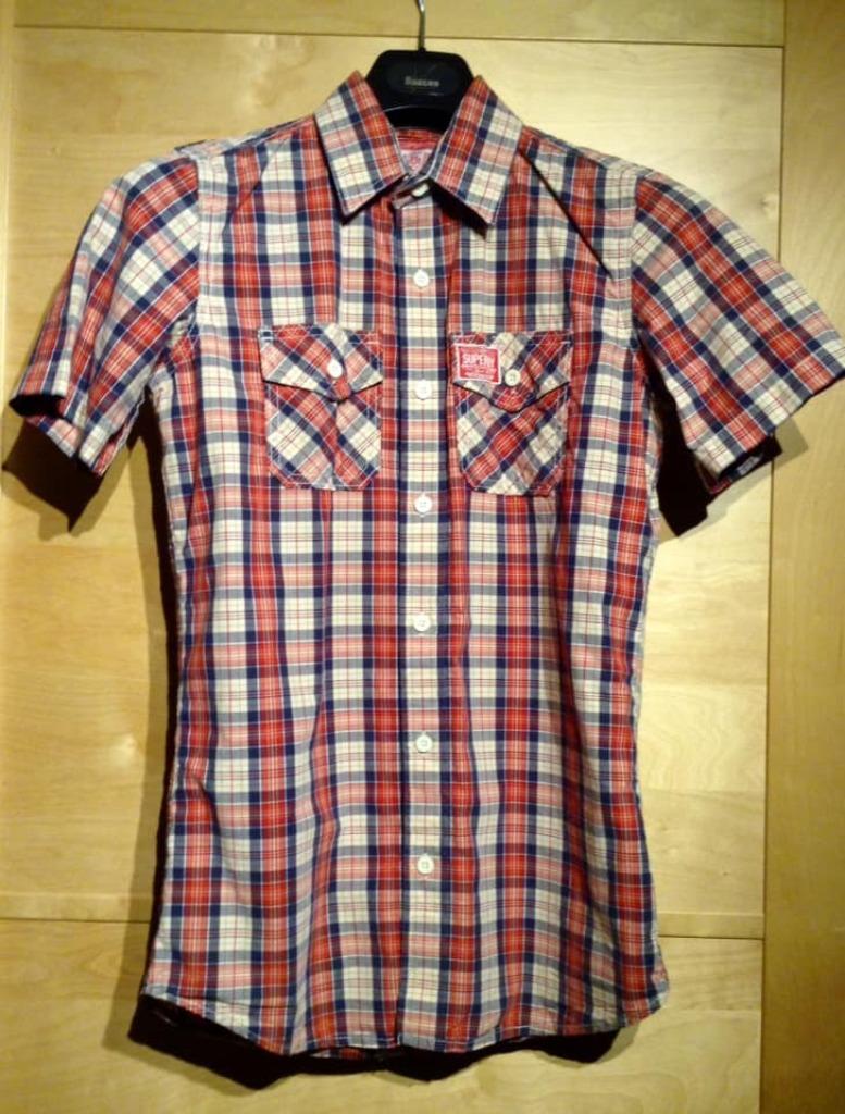 Chemise Superdry 13ans/152-158 cm, Enfants & Bébés, Garçon, Enlèvement ou Envoi, Chemise ou À manches longues, Comme neuf