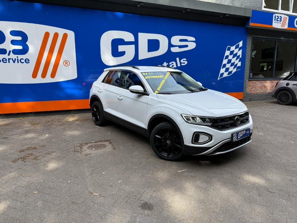 Volkswagen T-Roc !GRATIS WINTER SET! DIGI COCKPIT*ACC*APP, 1498 cc, Leder en Stof, Wit, USB