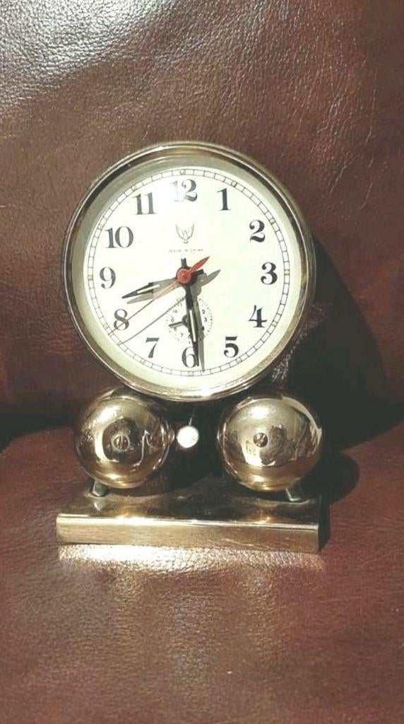 Vintage Wekker, Ophalen of Verzenden, Zo goed als nieuw