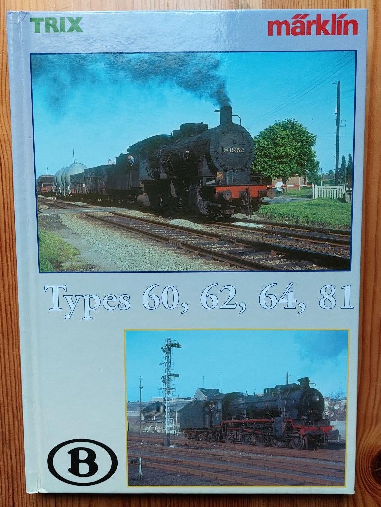 Types 60,62,64,81 SNCB NMBS, Ophalen of Verzenden, Zo goed als nieuw, Trein, Boek of Tijdschrift