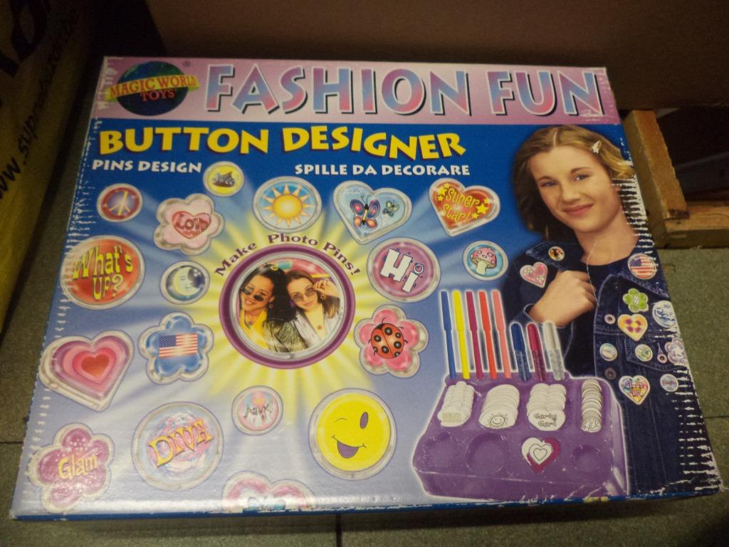 button-Badge maker FUN fashion : nieuw, Ophalen of Verzenden, Nieuw, Meisje
