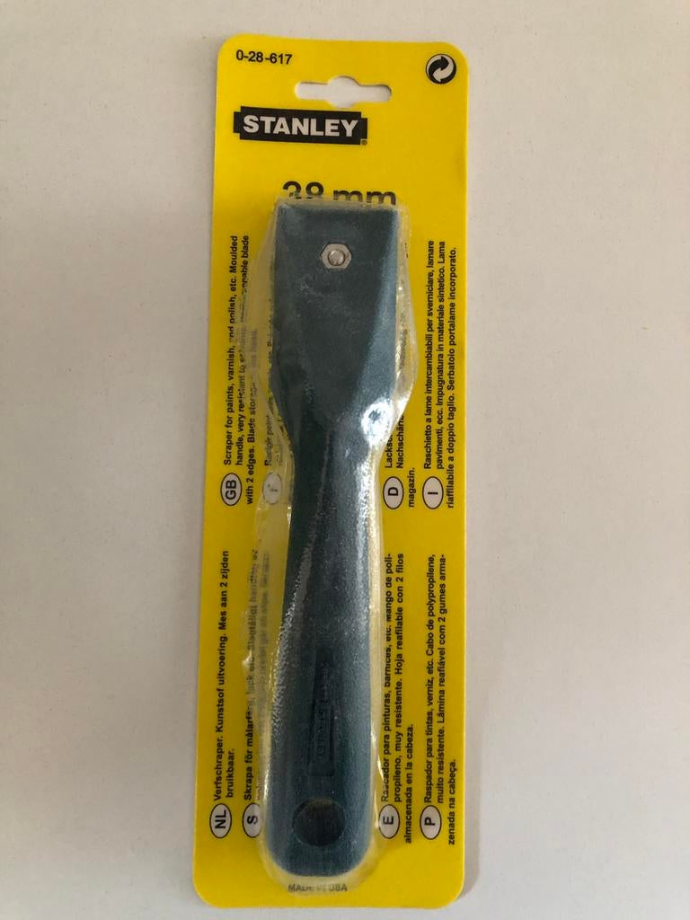 Racloir peintures, vernis de Stanley, Bricolage & Construction, Outillage | Outillage à main, Enlèvement ou Envoi, Comme neuf