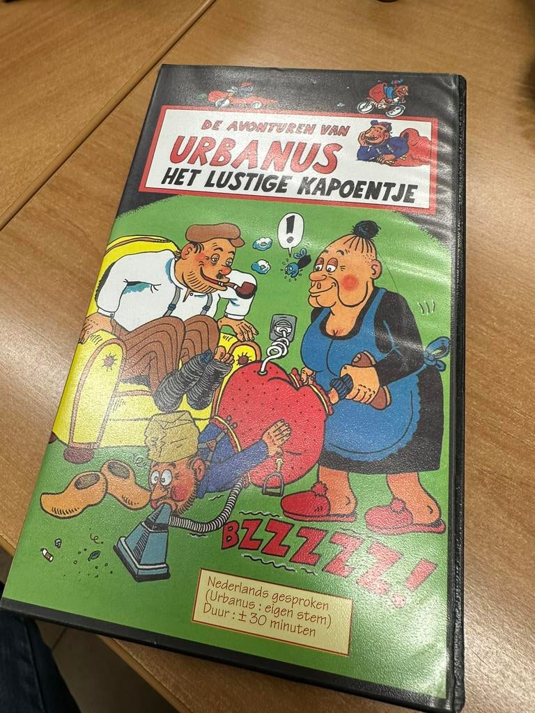Urbanus - het lustige kapoentje.    VHS, Cd's en Dvd's, VHS | Kinderen en Jeugd, Ophalen of Verzenden, Zo goed als nieuw, Tekenfilm