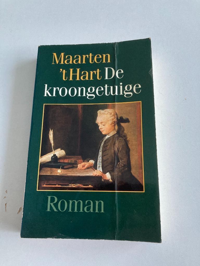 Maarten 't Hart : " De kroongetuige " 1984, Enlèvement ou Envoi, Utilisé, Pays-Bas, Maarten 't Hart