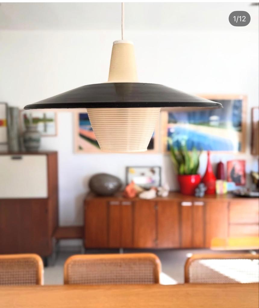 Lampe suspendue vintage des années 1960, Enlèvement