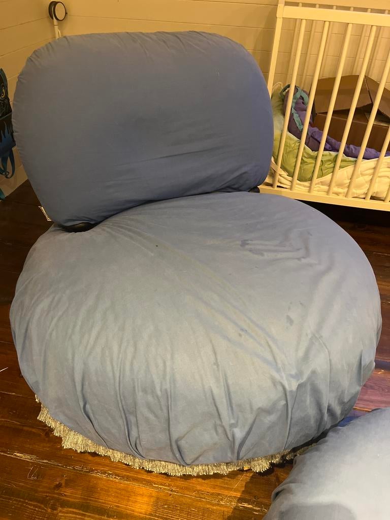 Fauteuil à bascule Ligne Roset, Enlèvement, Utilisé, Bleu, Autres types