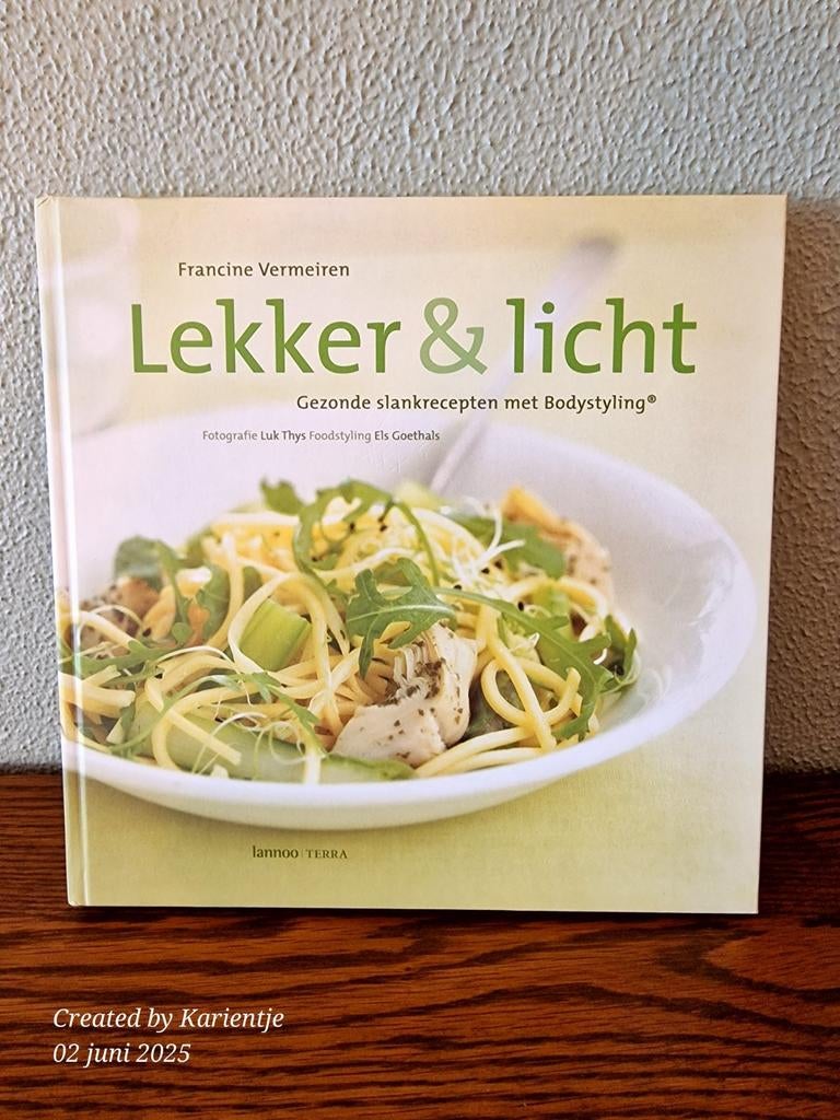 F. Vermeiren - Lekker & licht, Ophalen of Verzenden, Zo goed als nieuw, F. Vermeiren