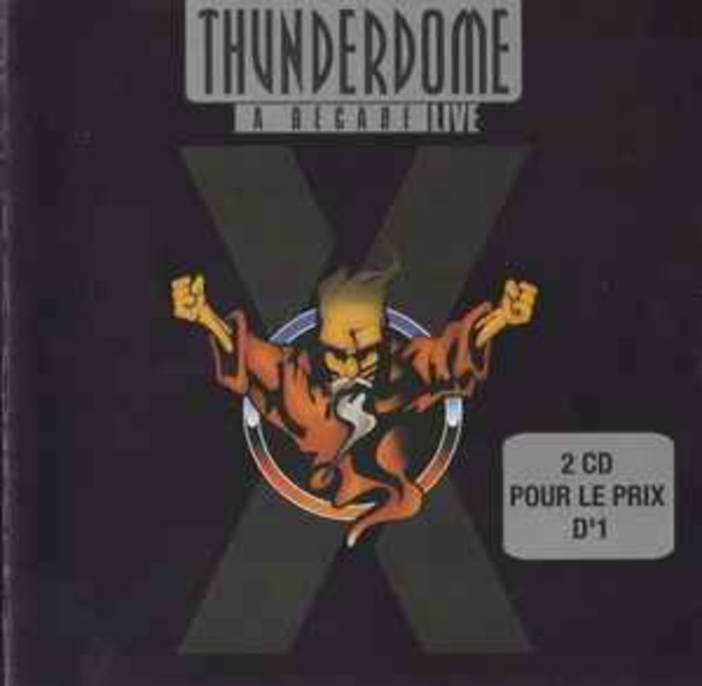 Various - Thunderdome X - A Decade - Live (2xCD, Comp) Label, Ophalen of Verzenden, Gebruikt, Techno of Trance
