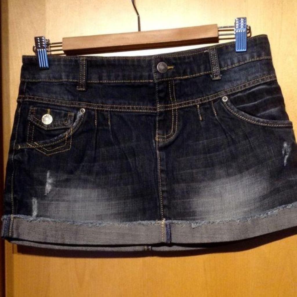 Sisley jeansrok voor meisjes van 11-12 jaar/160 cm, Ophalen of Verzenden, Zo goed als nieuw, Meisje, Jurk of Rok