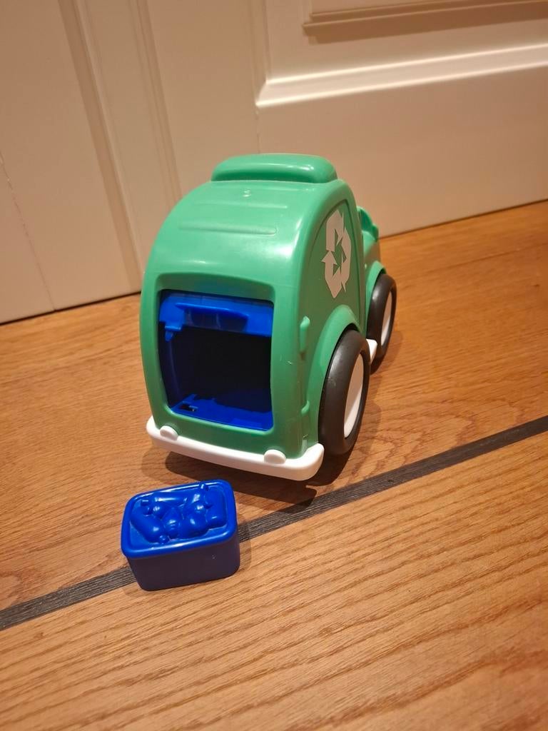 Vuilniswagen, Enlèvement, Utilisé