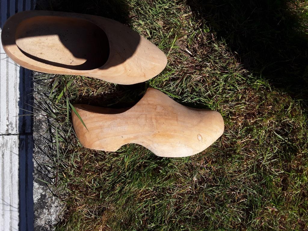 Oude houten klompen, Tuin en Terras, Ophalen of Verzenden