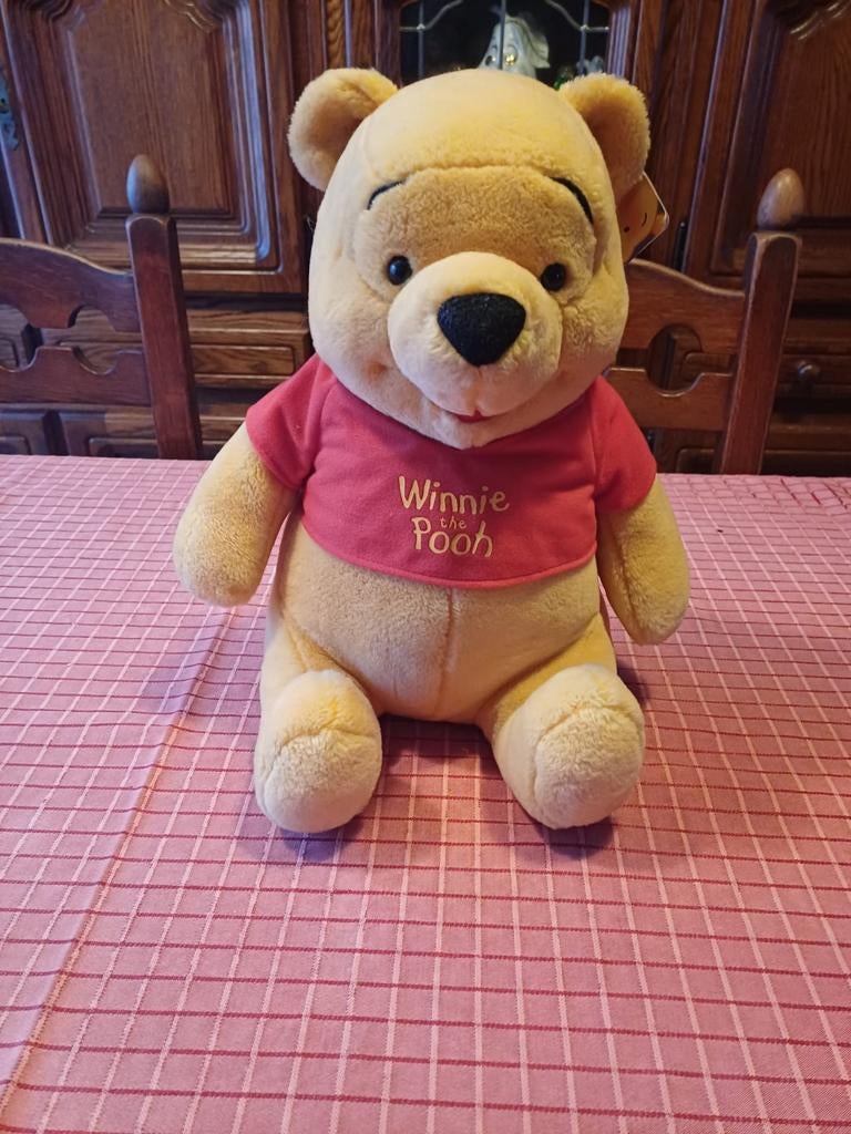 Pluche knuffel winnie the pooh 35 cm, Kinderen en Baby's, Speelgoed | Knuffels en Pluche, Ophalen of Verzenden