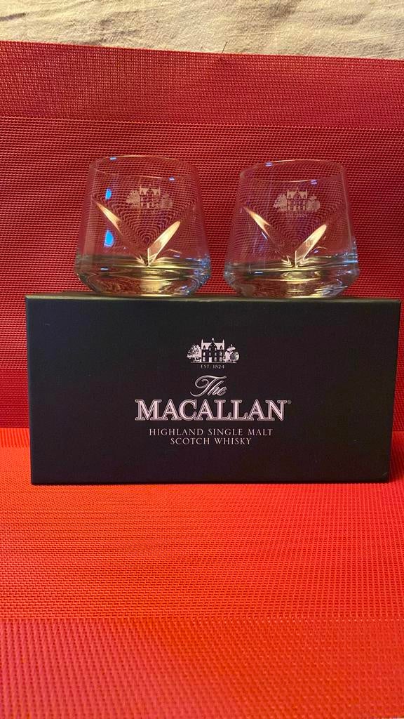 Macallan Single Malt Scotch Whisky Tumbler, Ophalen of Verzenden, Nieuw