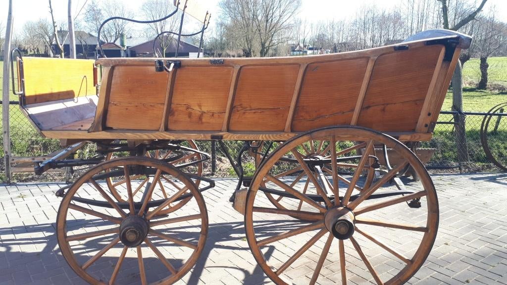 boerenwagen boerenkar kaasbrik marktwagen koets rijtuig, Ophalen
