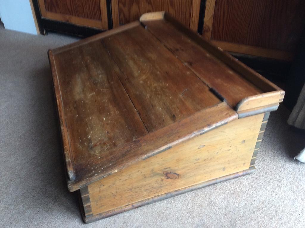 Schrijftafel, bureau, Antiquités & Art, Antiquités | Meubles | Tables, Enlèvement
