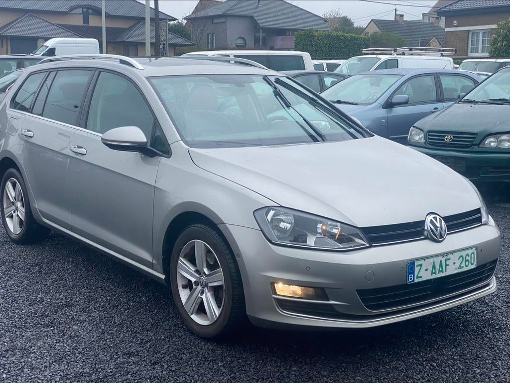Volkswagen Golf 7 Alltrack 1.6 TDI, Auto's, Voorwielaandrijving, 4 cilinders, Leder, Bedrijf