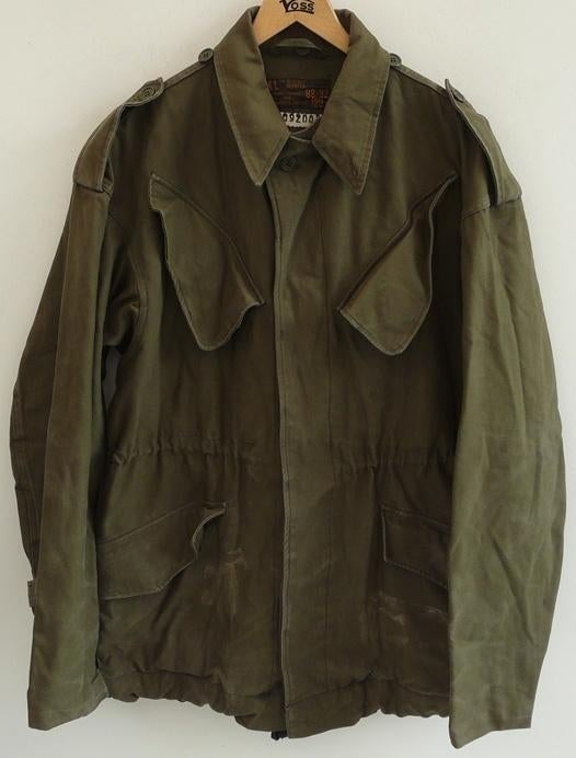 Jas, Parka, Uniform, Buiten, Gvt, M58, maat: L, KL, 1969.(1), Verzamelen, Ophalen of Verzenden, Landmacht, Kleding of Schoenen