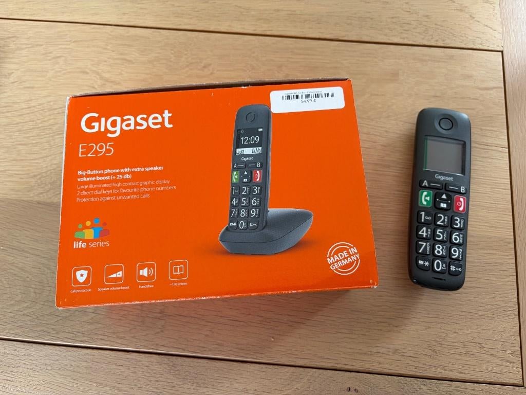 Téléphone sans fil, Enlèvement, Comme neuf, 1 combiné