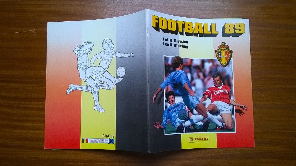 Album vide de PANINI FOOTBALL BELGIUM 1989, Enlèvement ou Envoi, Neuf