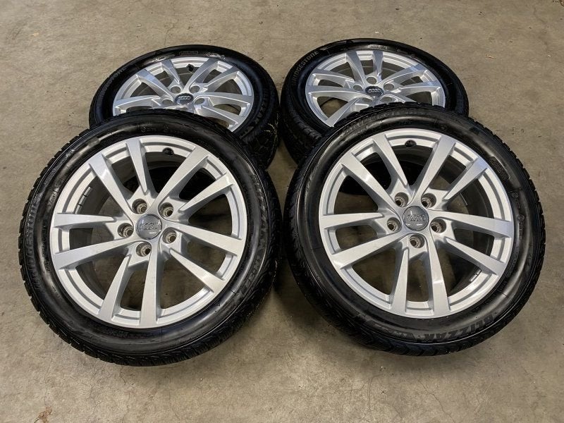 17 inch originele velgen + winterbanden Audi A3 8Y0601025H s, Pneus et Jantes, Pneus hiver, -, 205 mm