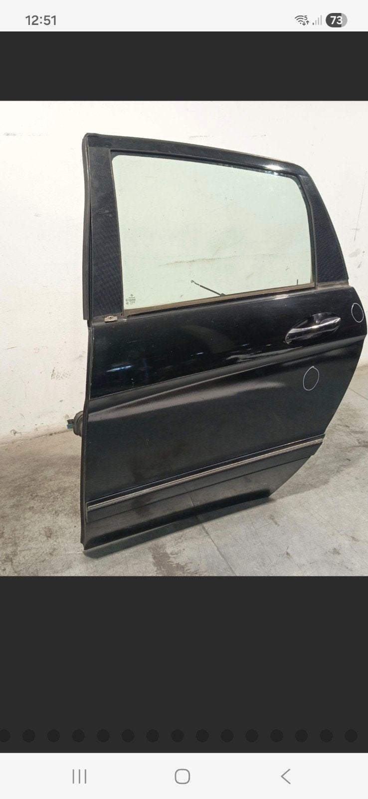 porte mercedes class b, Autos : Pièces & Accessoires, Enlèvement ou Envoi, Arrière, Porte