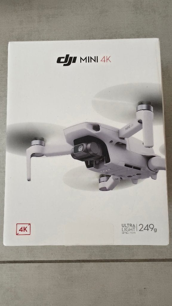 Je vends un DJI Mini 4K avec accessoires supplémentaires., Drone avec caméra, Maintien d'altitude, Enlèvement ou Envoi, Moins de 250 g