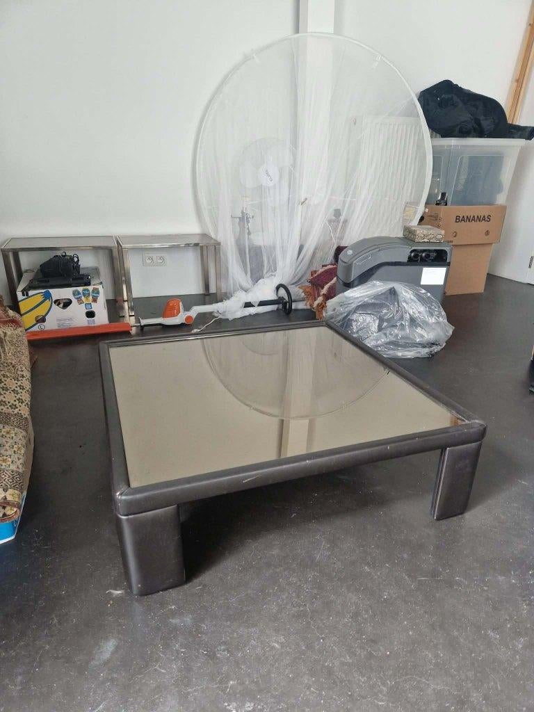 salontafel, Maison & Meubles, Enlèvement, Utilisé, Verre