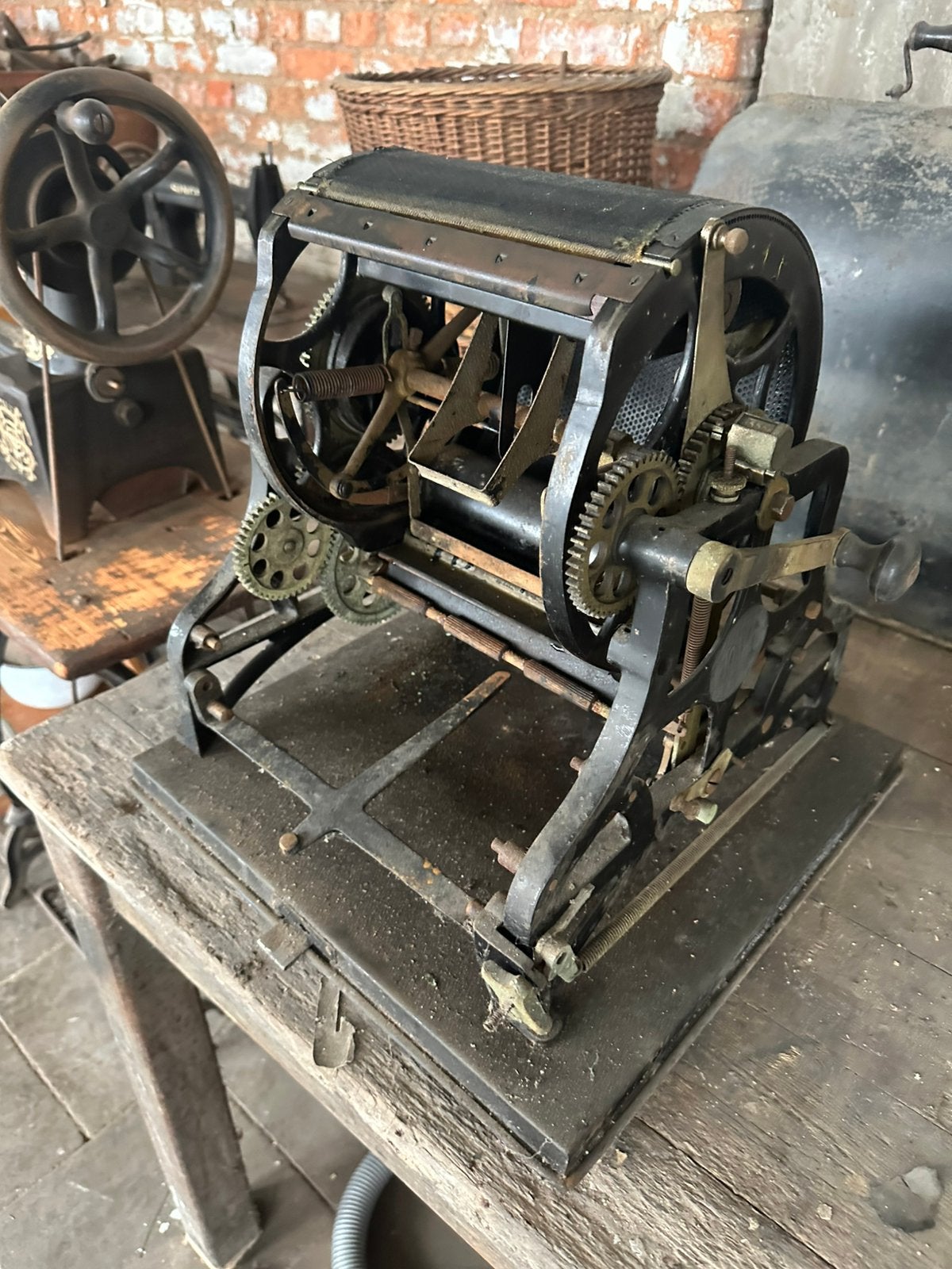 Antiek stencel machine, Antiek en Kunst, Ophalen