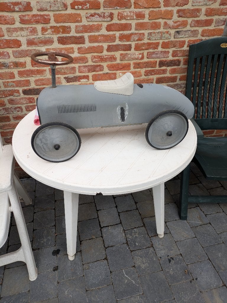 oude loopauto, Ophalen, Gebruikt