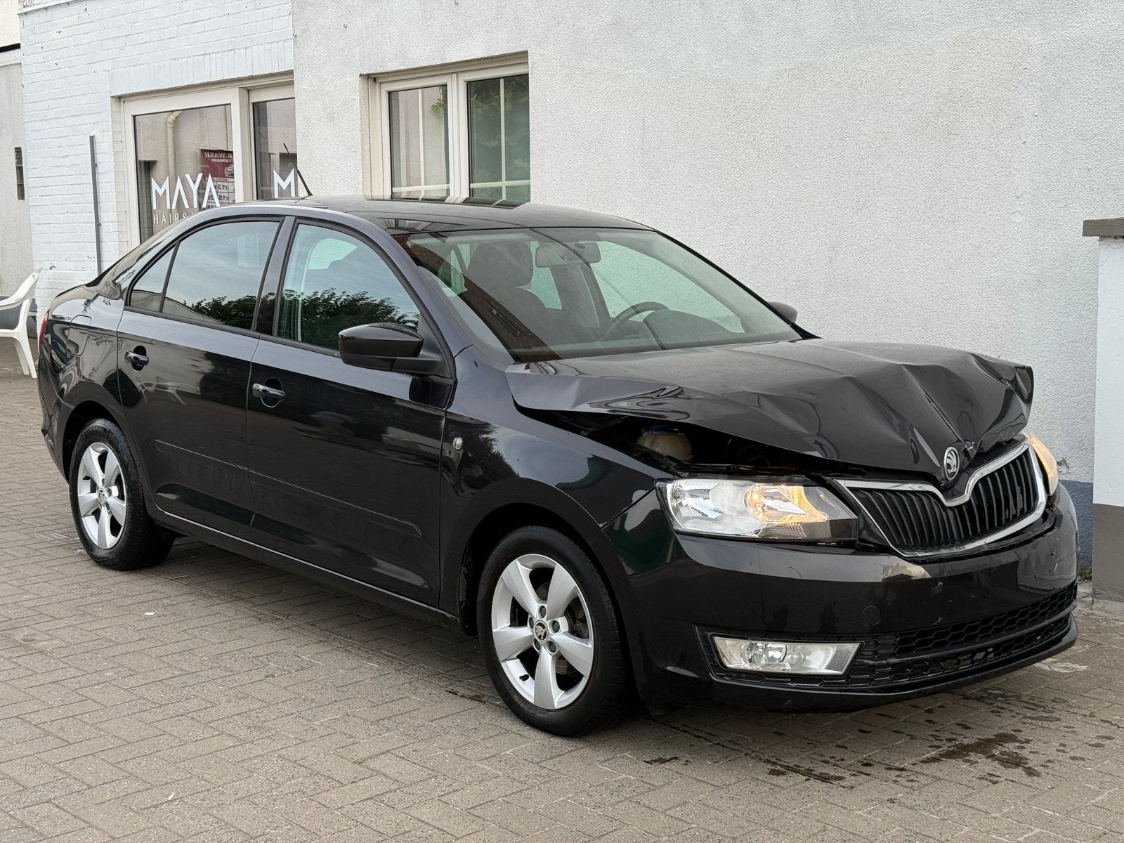 Skoda Rapid 1.2i Airco Zetel/Vw Start en rijd geen pertotaal, Bedrijf, Handgeschakeld, Rapid, Te koop
