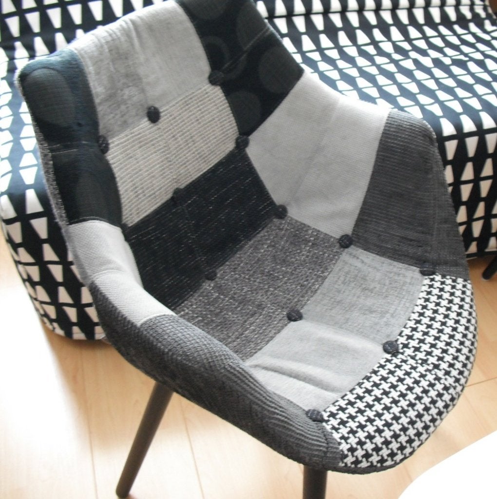 3 In perfecte staat ! stoffen kuipstoelen ook los te koop, Huis en Inrichting, Stoelen, Ophalen, Gebruikt, Drie, Hout