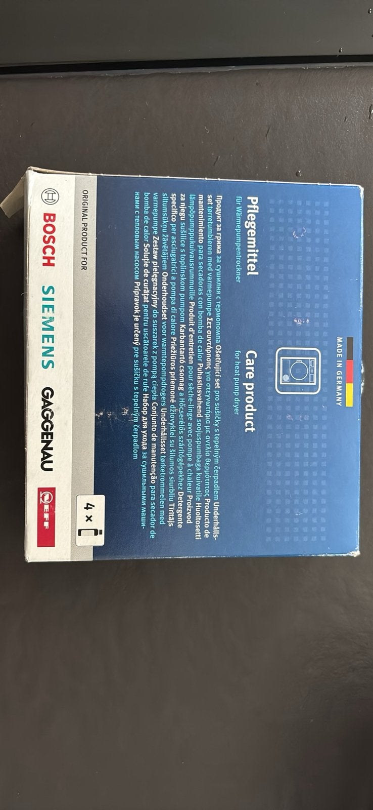 Bosch / Siemens onderhoudsset warmtepompdroger (nieuw), Enlèvement, Neuf