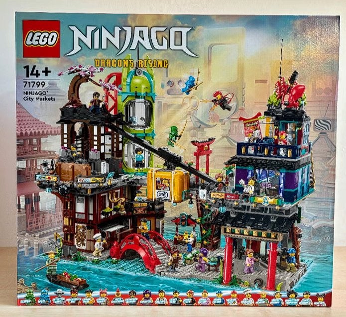 Lego 71799 Ninjago City Markets, Neuf, Enlèvement ou Envoi, Lego, Ensemble complet