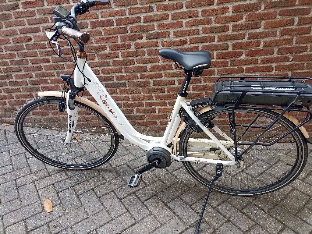 Elektrische dames fiets., Vélos & Vélomoteurs, Autres marques, Vitesses, Frein sur jante, 53 à 56 cm