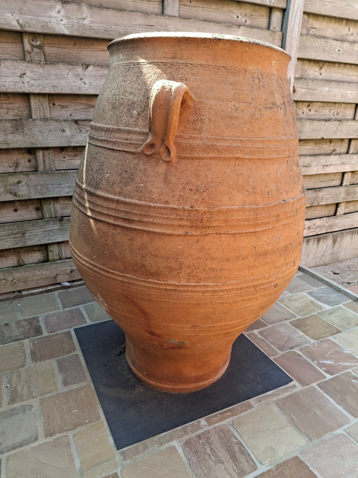 griekse terracotta vaas, Tuin en Terras, Ophalen