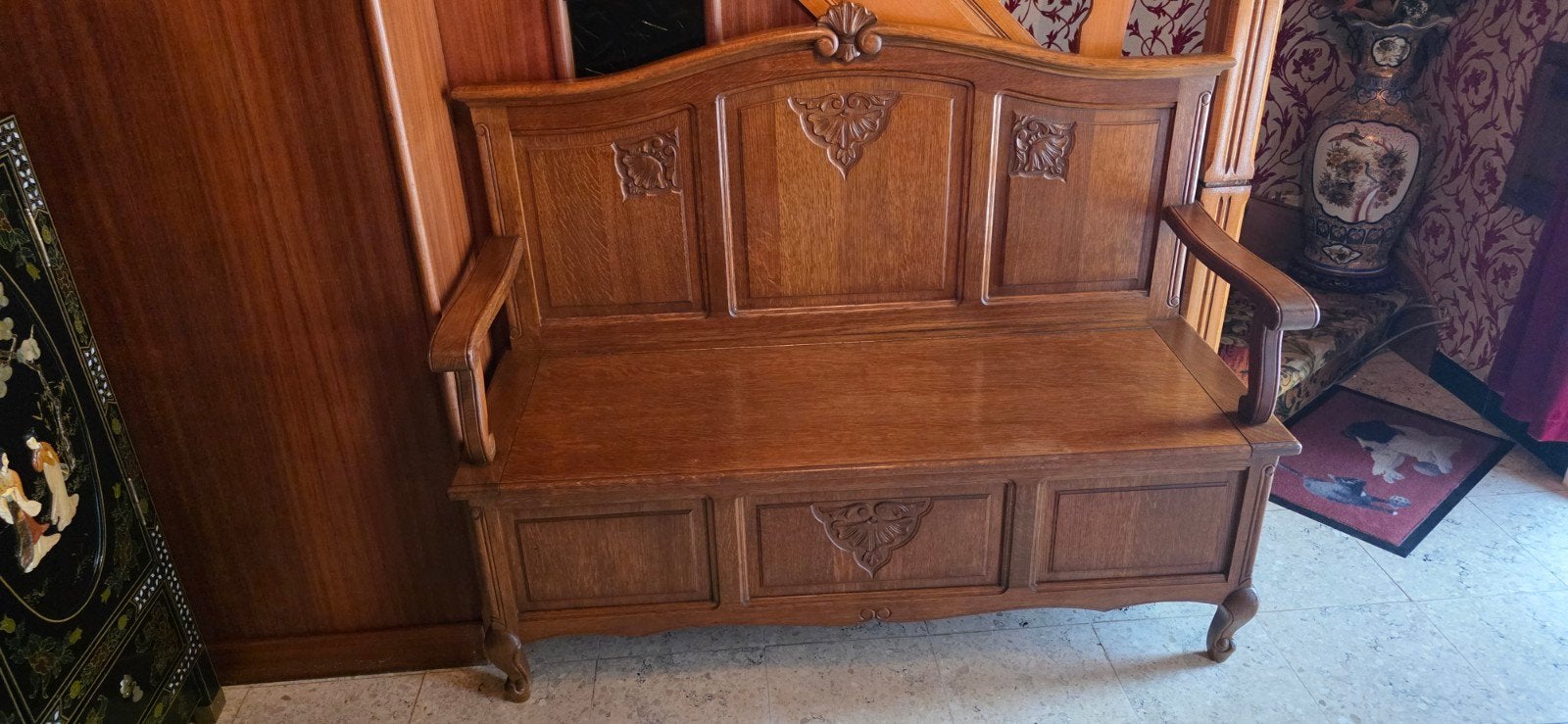 Banc, Enlèvement, Comme neuf