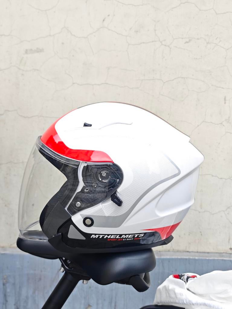 Casque mt jet neuf, Motos, Enlèvement ou Envoi, S