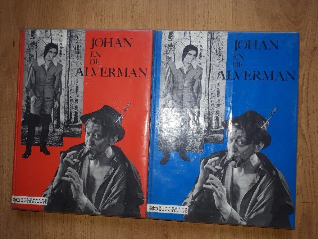 Johan en de Alverman 2 boeken, Tv-serie, Lo vermeulen, Ophalen, Gelezen