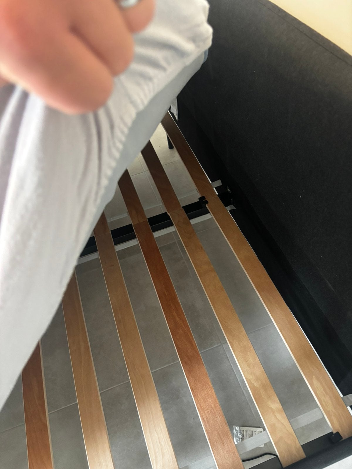 Bed, Huis en Inrichting, Ophalen, Zo goed als nieuw