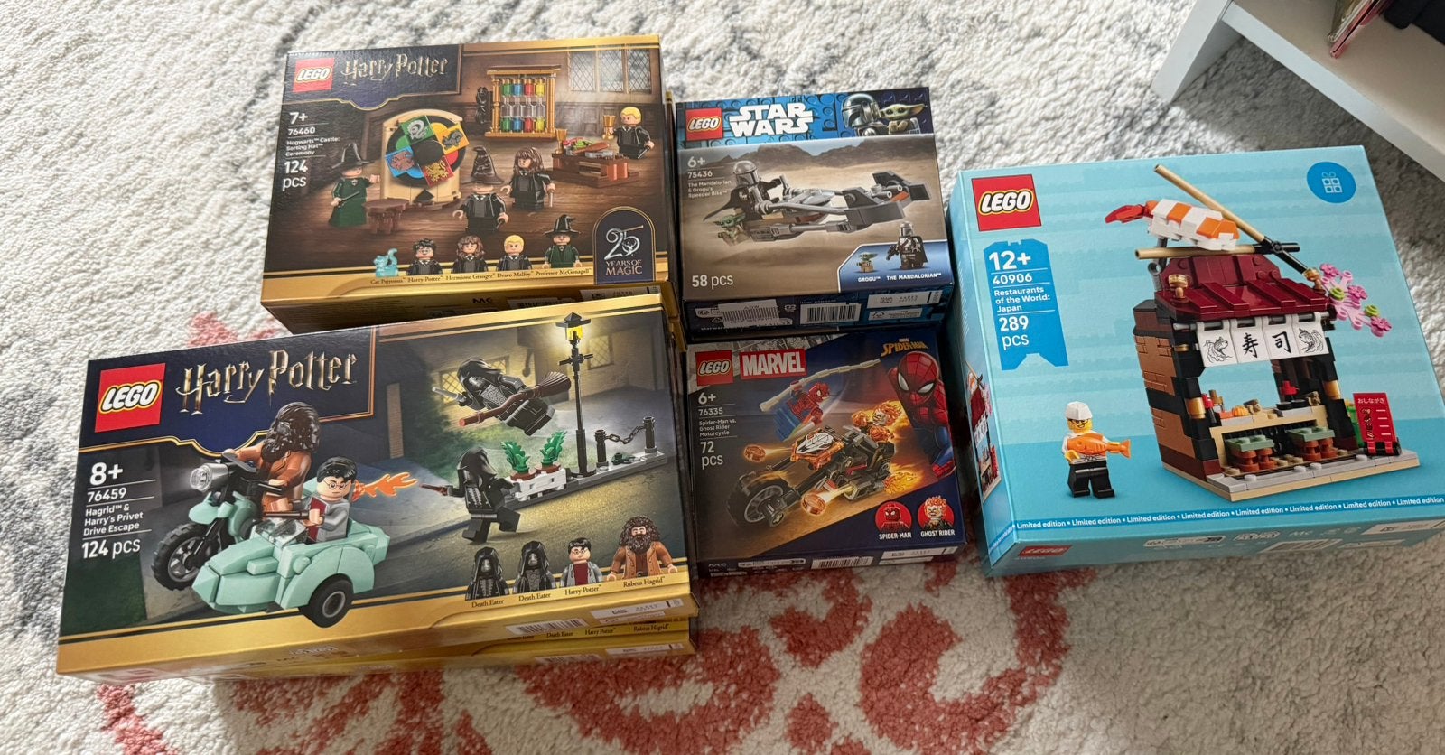 11 nieuwe lego sets, Kinderen en Baby's, Speelgoed | Duplo en Lego, Ophalen of Verzenden, Zo goed als nieuw, Lego, Harry Potter