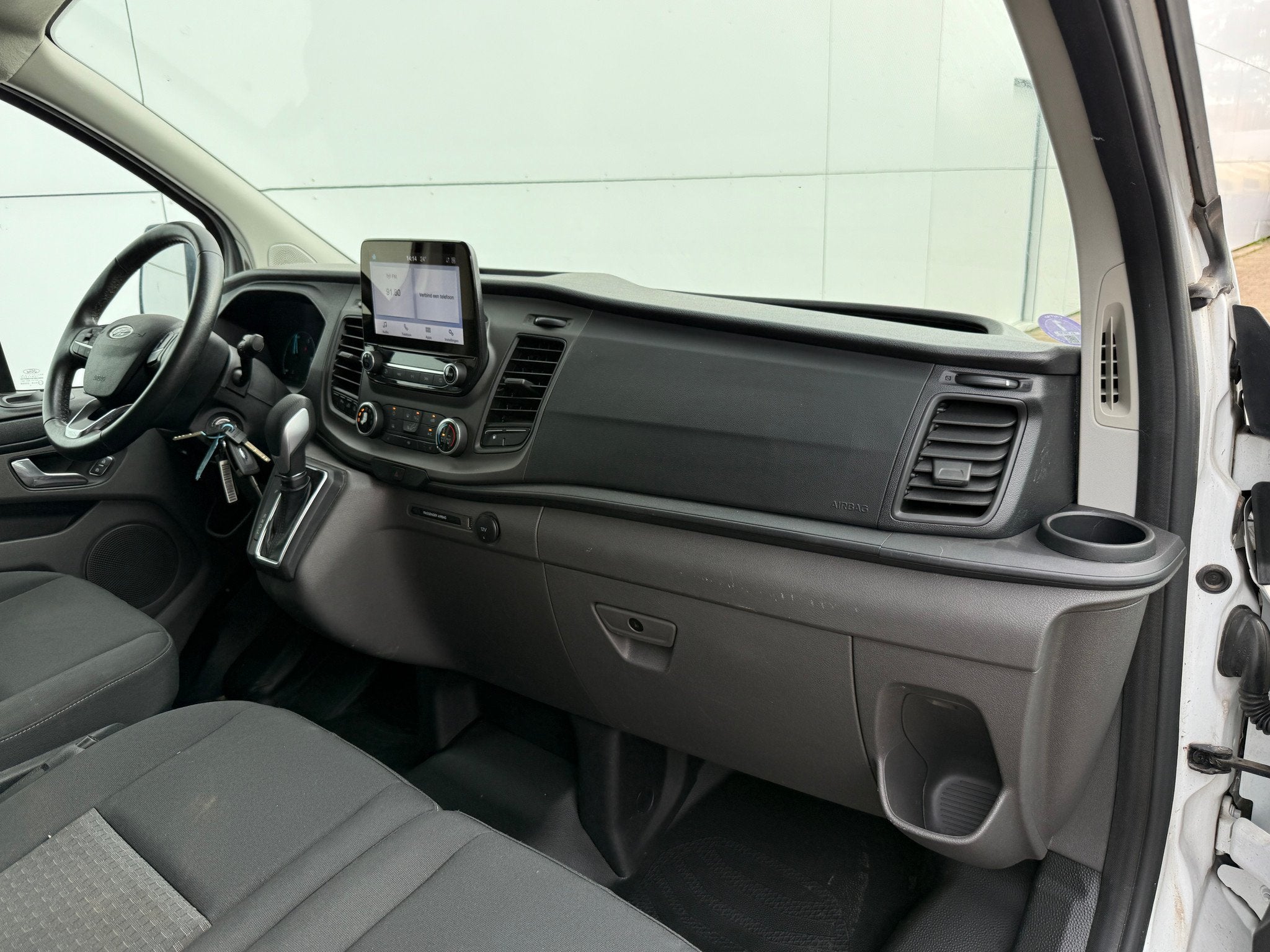 Transit Custom 340 1.0 PHEV 120PK *ELEKTRO MOTOR KAPOT* L1H1, Autos, Achat, 998 cm³, Euro 6, 3 places