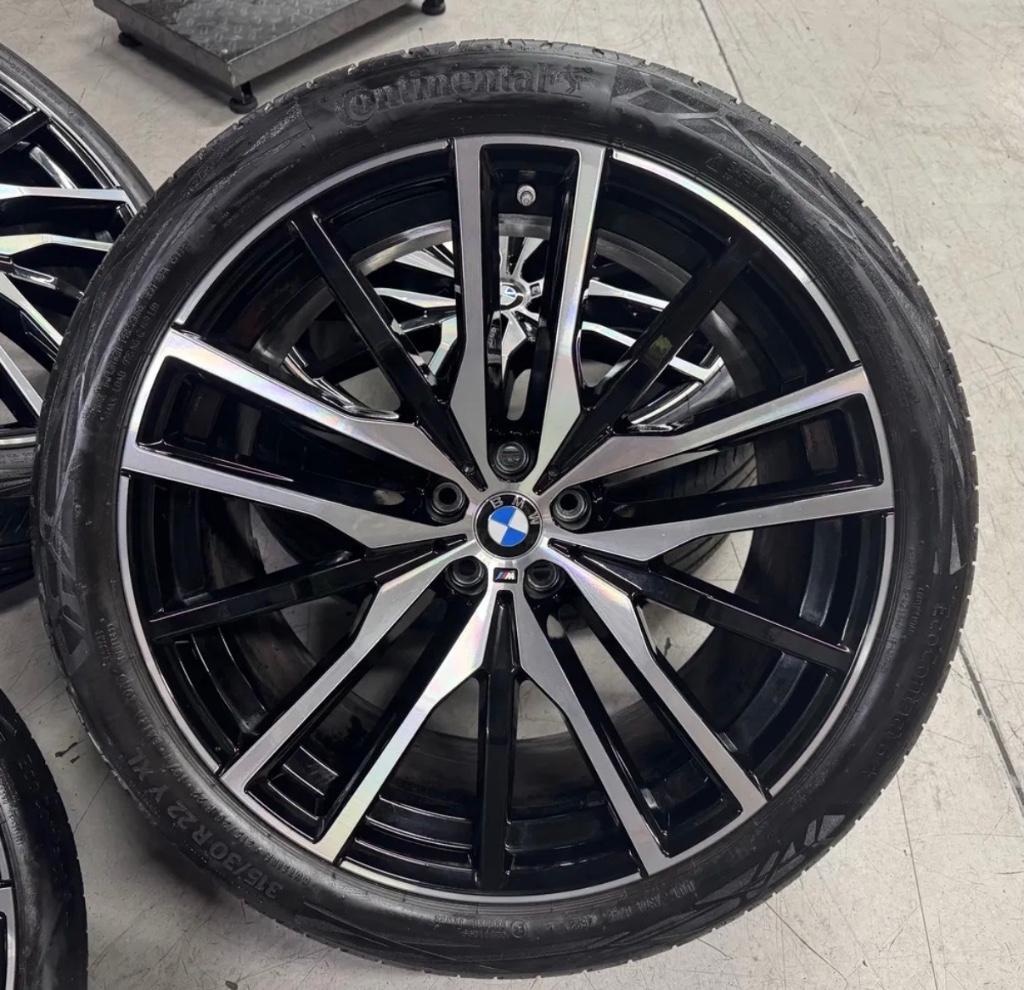 BMW 22 inch wielen X5 G05 & X6 G06 origineel 742M, Auto-onderdelen, Banden en Velgen, Ophalen, Overige, Gebruikt, Overige