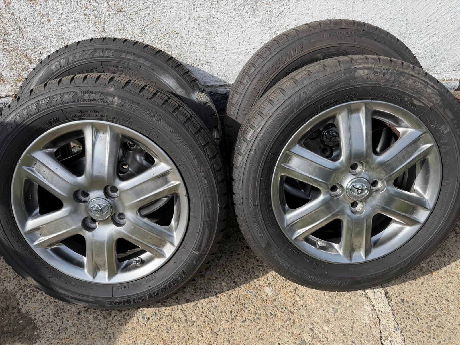 Toyota Yaris winterwiel, Auto-onderdelen, Ophalen, Gebruikt, 15 inch, 175 mm